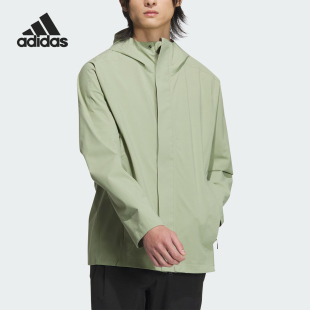 男士 新款 抗风防水休闲运动冲锋衣JI8697 阿迪达斯官方正品 Adidas