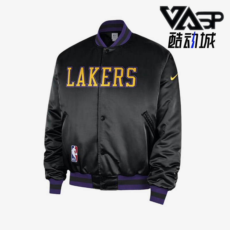 Nike/耐克正品新款男黑紫色球类运动篮球经典棒球服HQ5766-010