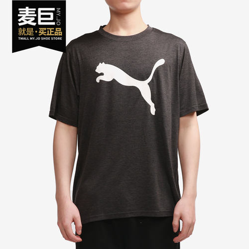 Puma/彪马正品当季新款男子舒适运动圆领休闲短袖T恤520139-07