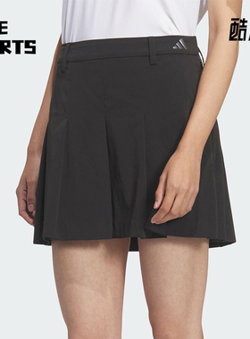 Adidas/阿迪达斯正品夏季女士简约高尔夫梭织百褶时尚短裙KA1796