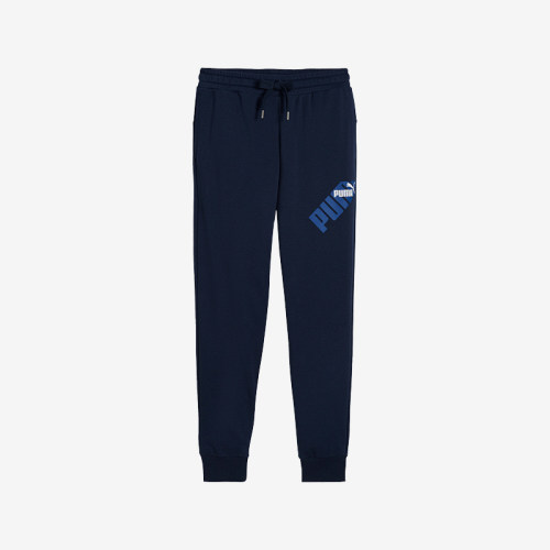 Puma/彪马正品时尚透气新款男士针织运动休闲束脚长裤681272-14