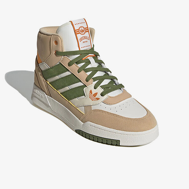 阿迪男女舒适中帮运动休闲鞋