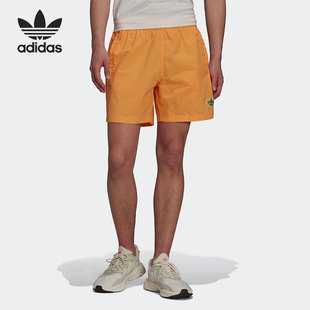 运动短裤 Adidas SHORTS男子夏季 三叶草FRUIT GN3629 阿迪达斯正品