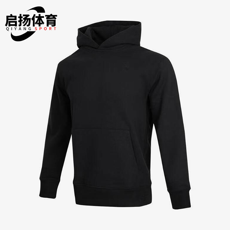 阿迪达斯男士简约针织连帽卫衣