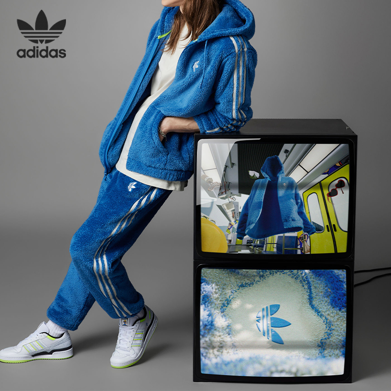 Adidas/阿迪达斯正品三叶草新款男子休闲运动夹克外套IJ9087