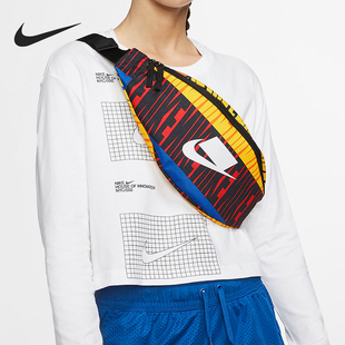 Nike 夏季 男女潮流运动健身斜挎包腰包BA6332 010 耐克正品
