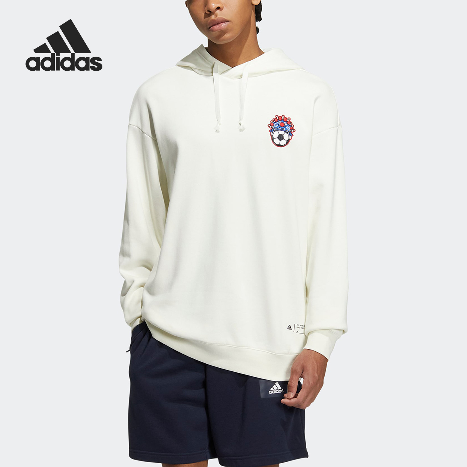 Adidas/阿迪达斯正品CHINA HOODIE连帽男女运动卫衣IB2753