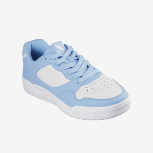 Skechers/斯凯奇正品新款男士时尚简约耐磨系带休闲熊猫板鞋