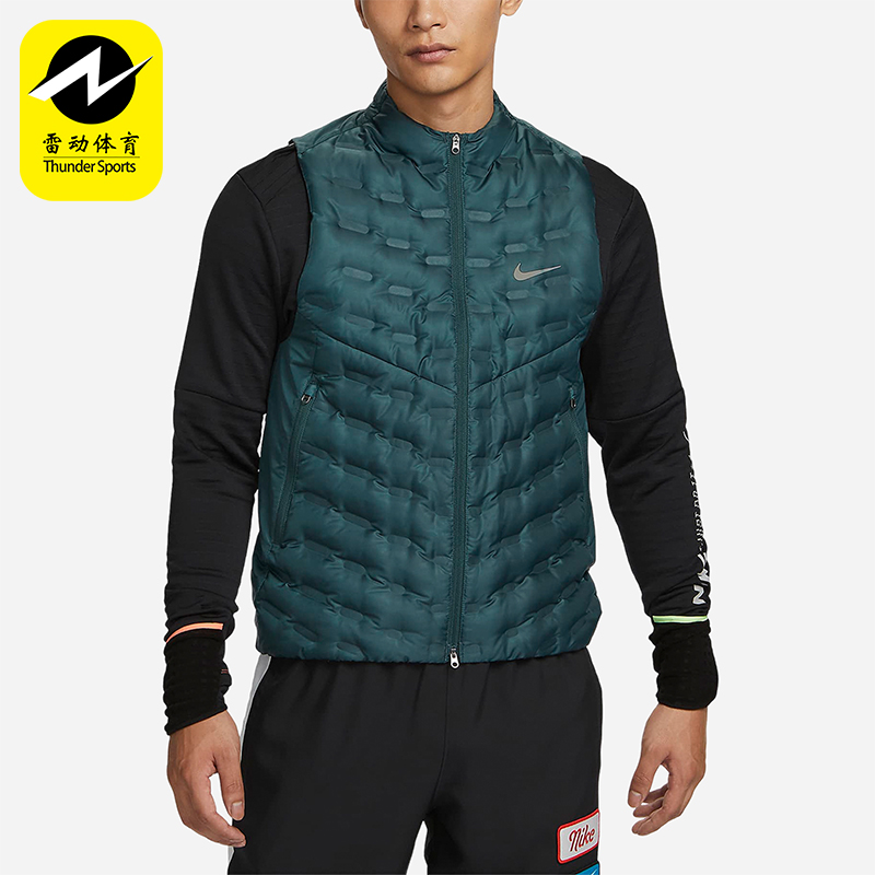 耐克正品男子保暖羽绒马甲