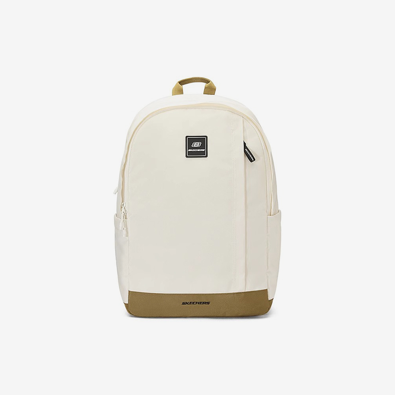 Skechers/斯凯奇正品2024新款男女同款拉链简约休闲双肩背包