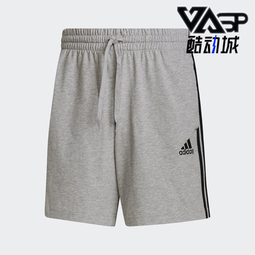 Adidas/阿迪达斯正品夏季新款男士针织透气运动短裤GK9990