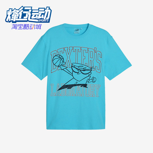 Puma/彪马正品卡通印花圆领短袖T恤新款男短袖T恤625338-01