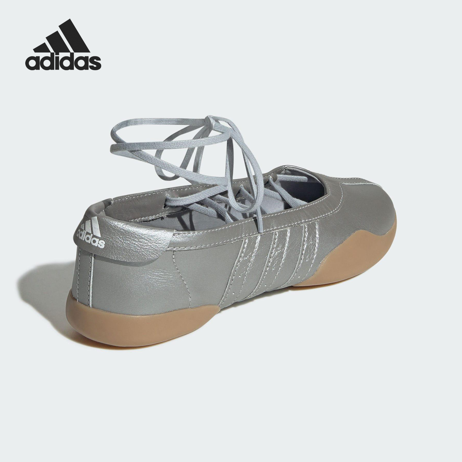 Adidas/阿迪达斯官方正品2025新款女士芭蕾薄底休闲运动鞋JR7032