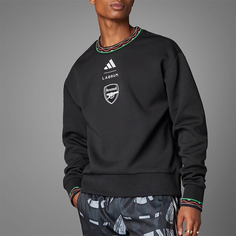 Adidas/阿迪达斯正品春秋男士经典宽松足球长袖卫衣套头衫IT3917