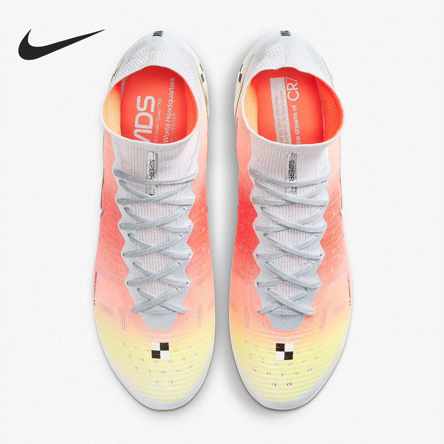 Nike/耐克正品刺客14 MDS004 FG高帮长钉天然草男子足球鞋 CV0959