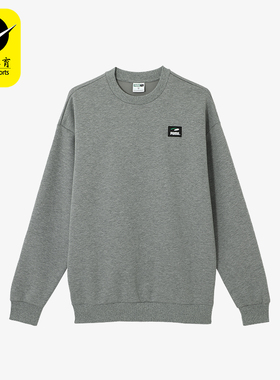 Puma/彪马正品PUMAS Crew男士印花图案针织圆领套头刺绣卫衣