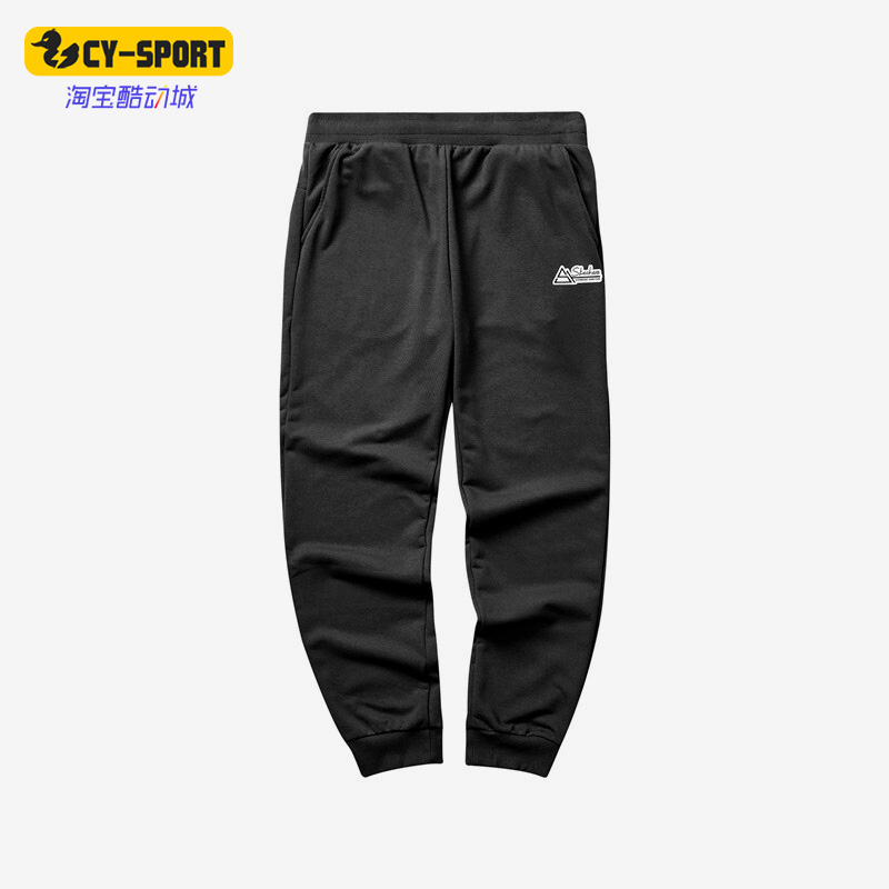 Skechers/斯凯奇正品新款休闲男子运动训练舒适针织长裤 L122M072