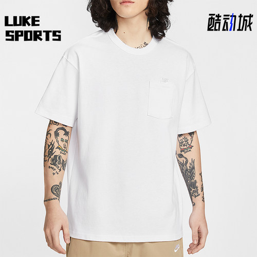 Nike/耐克正品夏季男士简约柔软轻盈休闲经典短袖T恤IH1124-100