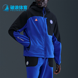 Nike/耐克正品春秋男士运动复古柔软亲肤拉链夹克外套IB3850-010