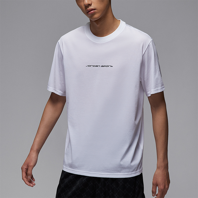 Nike/耐克正品Jordan男士圆领简约运动亲肤透气短袖IB6762-100