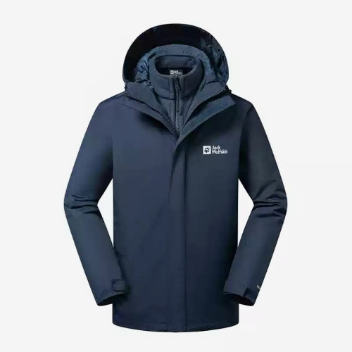 Jack wolfskin/狼爪正品新款男士三合一冲锋衣5012776-1010