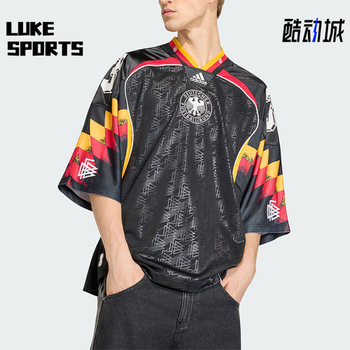 Adidas/阿迪达斯正品三叶草男士运动针织休闲球衣短袖T恤KD5980