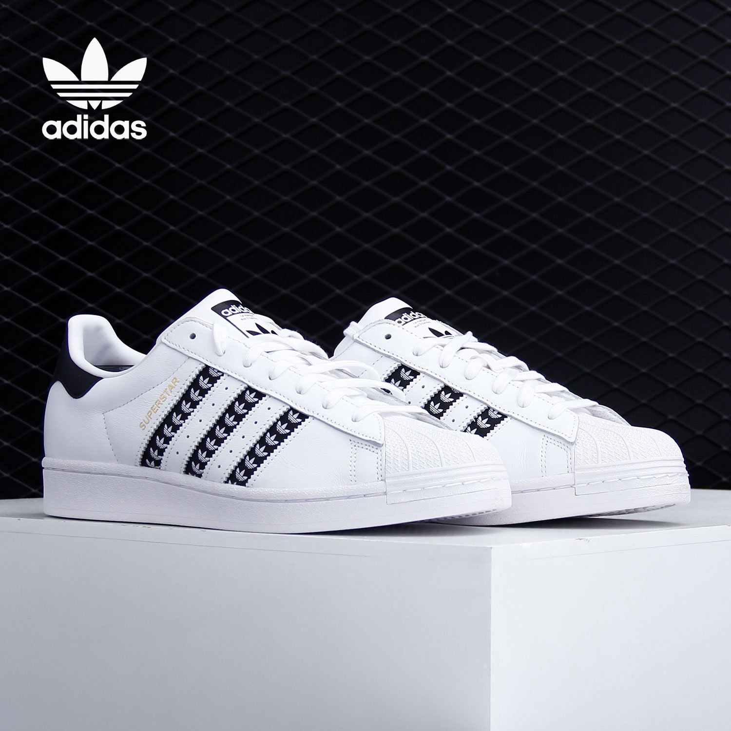 Adidas/阿迪达斯正品 三叶草 SUPERSTAR男女经典运动休闲鞋FZ1967