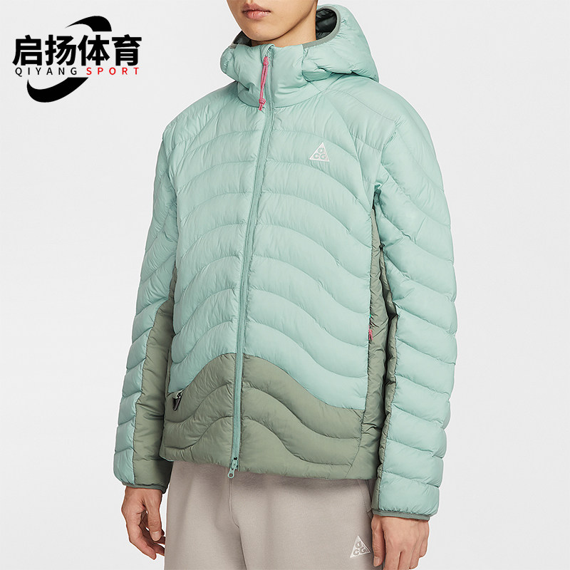 Nike/耐克正品2025冬季款男士日常连帽刺绣运动棉服HJ3736-017
