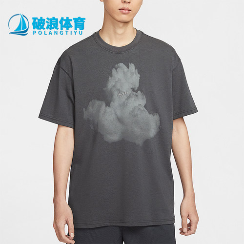 Nike/耐克正品Sportswear男士刺绣休闲经典厚实短袖HJ0779-060