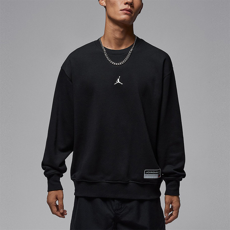 Nike/耐克正品JORDAN男士休闲套头针织运动圆领卫衣IO7830-010