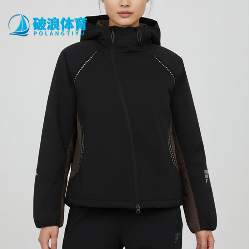 Adidas/阿迪达斯正品秋冬女士运动拉链连帽经典保暖棉服KV4862