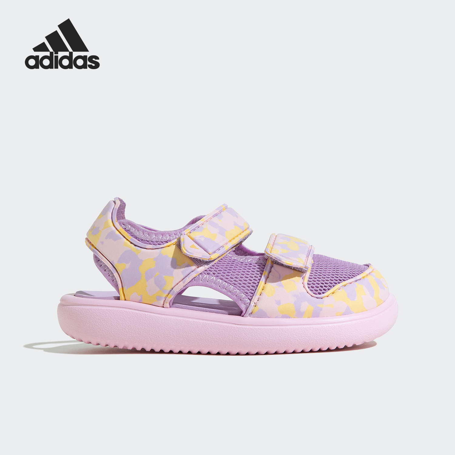 Adidas/阿迪达斯正品新款夏季小童运动透气沙滩凉鞋IE0176