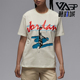 耐克正品 JORDAN女士宽松印花休闲经典 日常短袖 Nike HJ0130 133