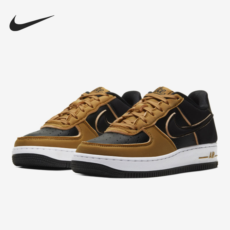 Nike/耐克正品FORCE 1 LV8 AF1女子GS大童休闲板鞋CD7406-003