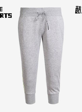 Adidas/阿迪达斯正品Neo束脚中腰女束脚裤经典中腰裤休闲裤AJ8564