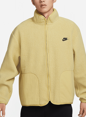 Nike/耐克正品新款男士宽松字母印花立领长袖外套FB8387-720