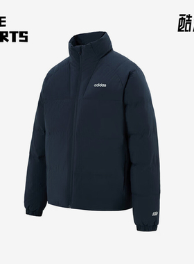 Adidas/阿迪达斯正品冬季男士立领复古经典轻盈保暖羽绒服KC4634