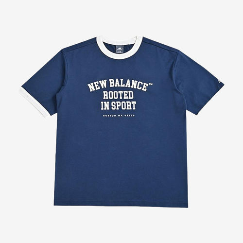 New Balance新百伦正品男套头圆领舒适休闲短袖T恤MT61I403-NNY