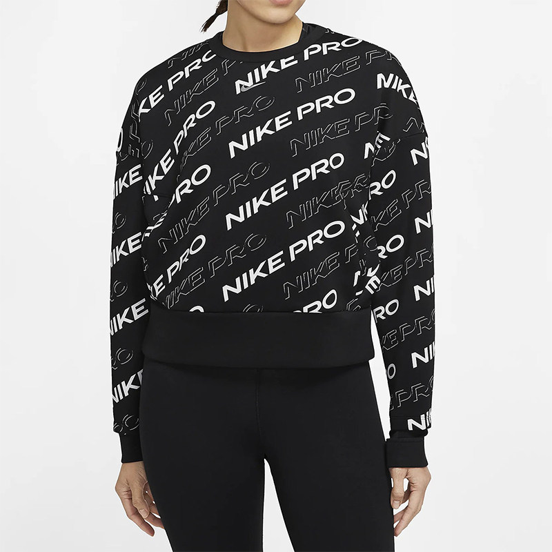 Nike/耐克正品2026春季款女士日常圆领套头针织卫衣CJ3589-010