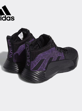 Adidas/阿迪达斯正品 当季新款男大童Dame 5 J篮球鞋 EG2627