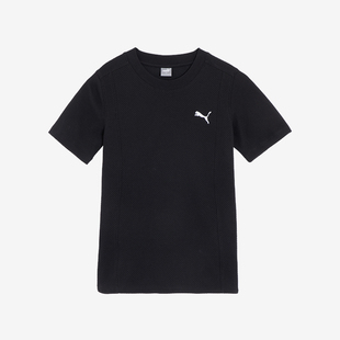 短袖 Puma ESS女士运动透气网眼户外休闲修身 ACTIVE 彪马正品