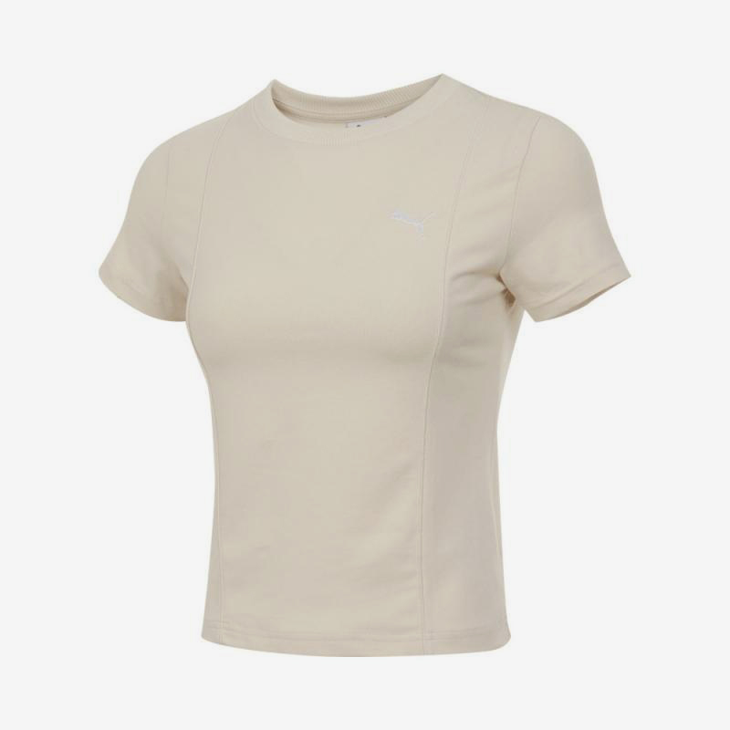 Puma/彪马正品FEMME COLLECTIVE女士修身运动短袖631305-87