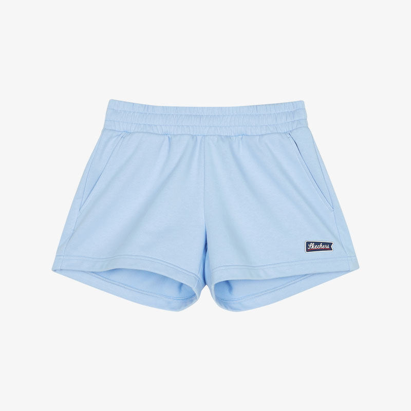 Skechers/斯凯奇正品夏季新款女子运动透气跑步针织休闲短裤,运动服/休闲服装,运动中长裤／短裤,淘宝优惠券,粉丝福利购,淘宝优惠卷