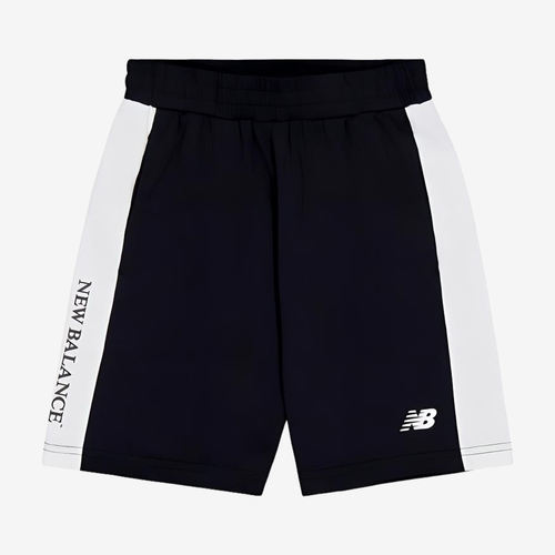 New Balance新百伦正品儿童撞色字母印花舒适短裤7VE2S153-BK