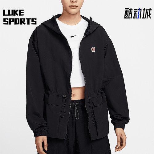 Nike/耐克正品TREND WVN JKT女士简约连帽夹克外套HV8727-010