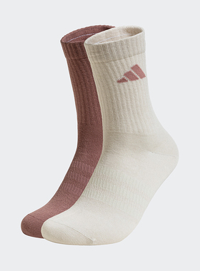 Adidas/阿迪达斯正品新款男女舒适透气运动袜两双装JX5054