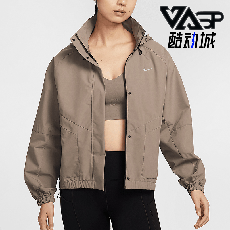 Nike/耐克正品Storm-FIT Swift 女士防风跑步夹克FB7493-233