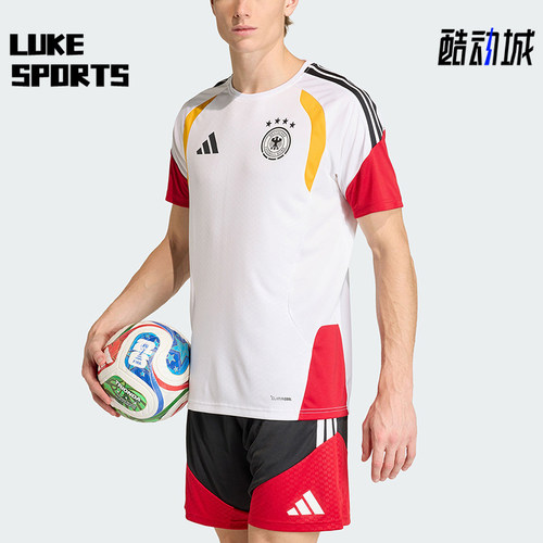 Adidas/阿迪达斯正品2026年男士修身圆领经典运动短袖T恤KB4440