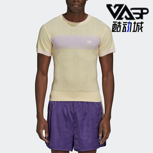 Adidas/阿迪达斯正品WALES BONNER男女吸湿排汗短袖T恤GU0751