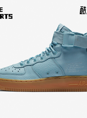 Nike/耐克正品SF AF1 MID 女子GS大童高帮运动休闲板鞋AJ0424-401